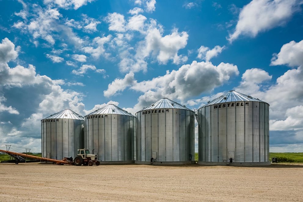 Westeel Stiffened Grain Bins | AGI